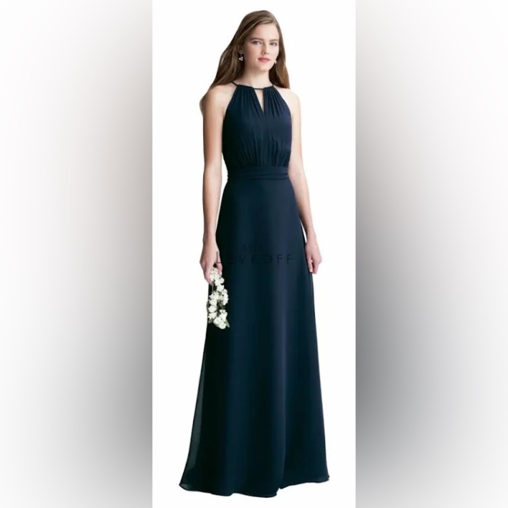 Bill Levkoff Style# 1404. Navy Sz.8
